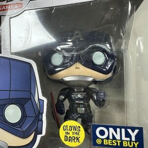 Funko Pop Games Marvel Avengers Captain America 627 GITD Best Buy Exclusive